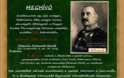 Bittermann Béla emlékkoszorúzás – 2025.03.28