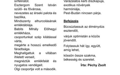 Évadzáró 2025 versben – Az Adóhivatali Központi Klub 2025 évi programjai