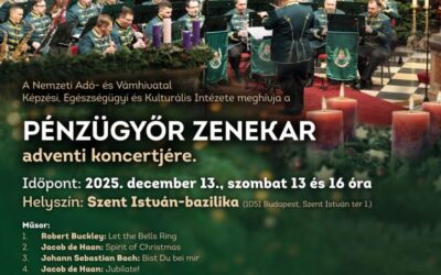 Meghívó a Pénzügyőr Zenekar adventi koncertjére