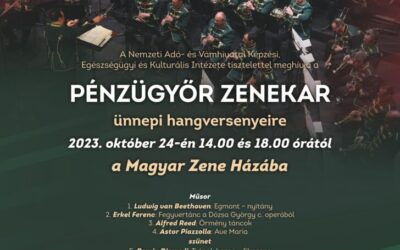 A Pénzügyőr Zenekar koncertje(i) a Zene Házában