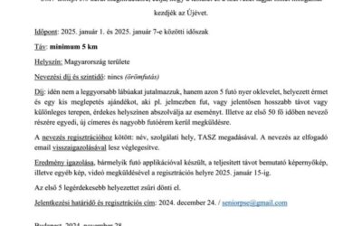 Újévi MalacVágta 5.0 – IPA NAV futóverseny kiírása 2025